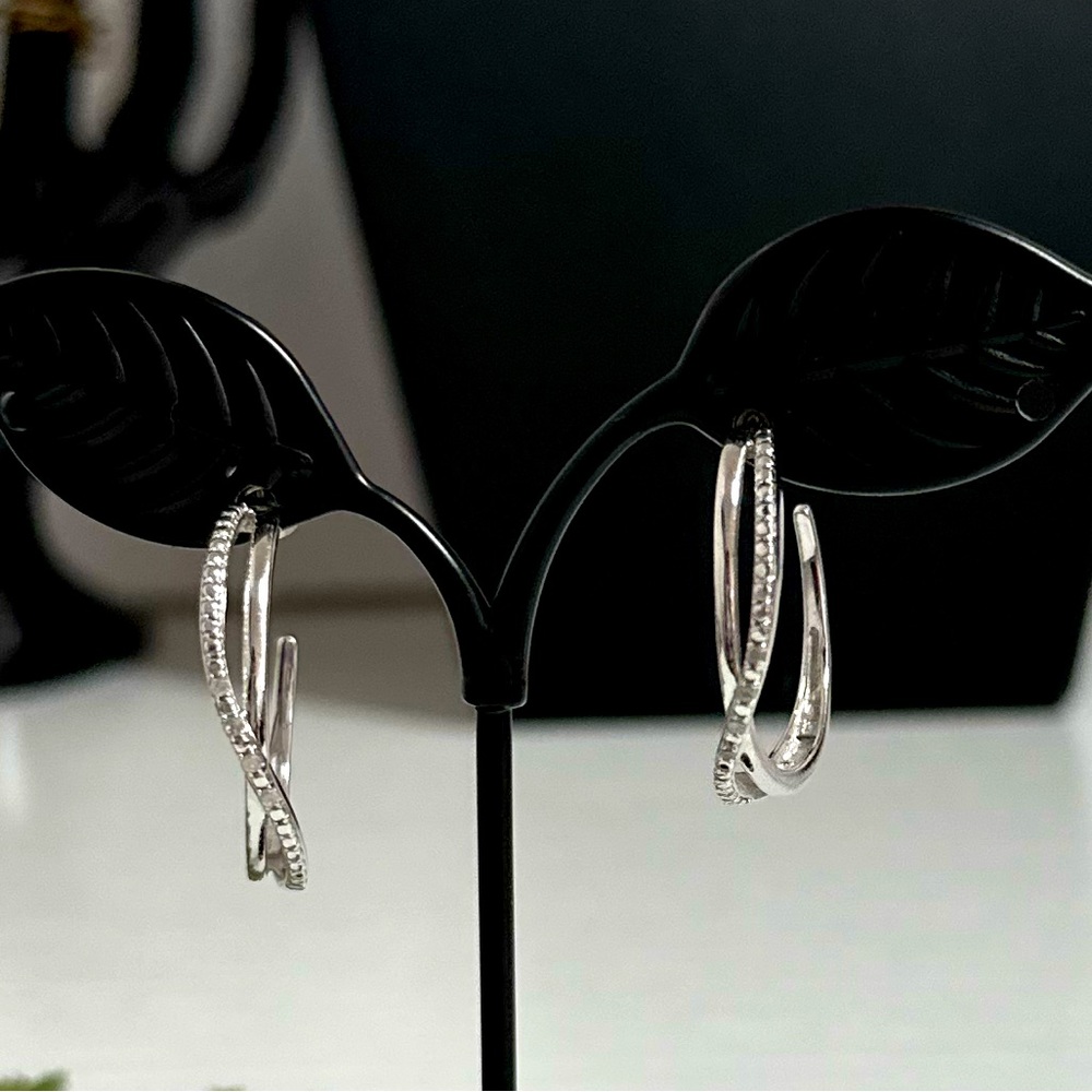 Twist Hoop Earrings